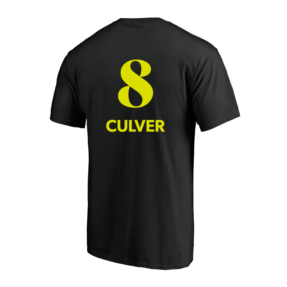 【受注販売】#8 ジャレット・カルバー選手 Bリーグ通算1,000得点記念Tシャツ 詳細画像 1カラー 3